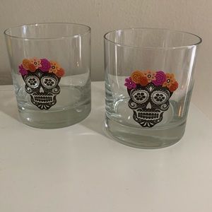 Sugar skull drinkware